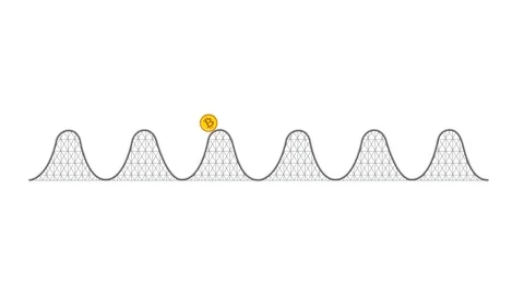 Bitcoin market volatility Stock Footage 113822923