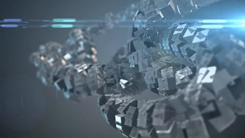 Bitcoin mining blockchain crypto currency digital encryption network  Vidéo 91113995