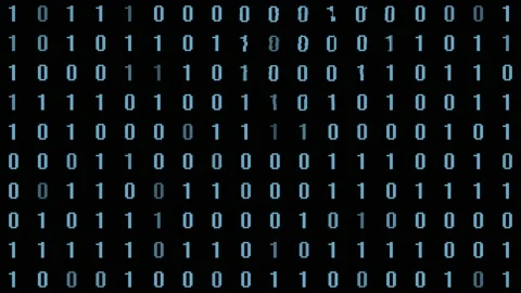 Bitcoin Mining - Blockchain Cryptocurrency and Distributed Digital Ledger Vídeo Stock 130621354