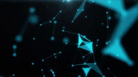 Bitcoin mining blockchain or block chain technology. crypto currency of bitcoins 動画素材 84703781