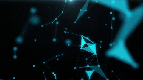 Bitcoin mining blockchain or block chain technology. crypto currency of bitcoins Stock Footage 91156373