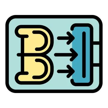 Bitcoin mining farm generating cryptocurrency using computer processing power Stock Illustration