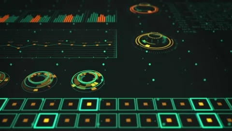 Bitcoin mining process Stock Footage 81247103