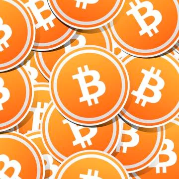 Bitcoin money Stock Illustration