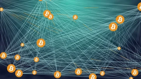 Bitcoin Network Video stock 133107706