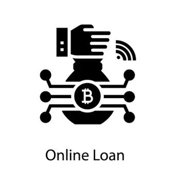 Bitcoin Network Vector Stock Illustration