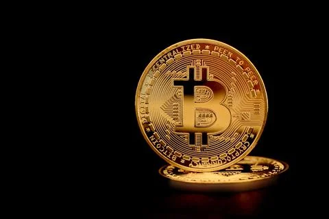 Bitcoin is an open source peer-to-peer electronic cash system that uses Stock Photos