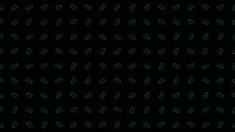 Bitcoin pattern background Stock Footage 150107143