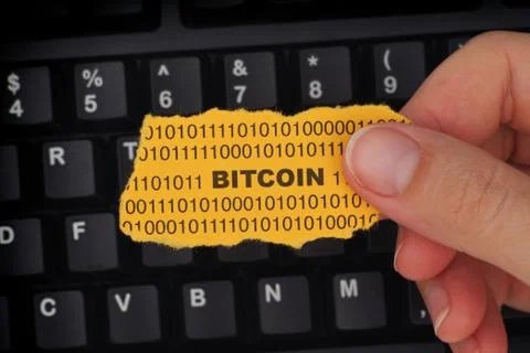 Bitcoin Foto stock