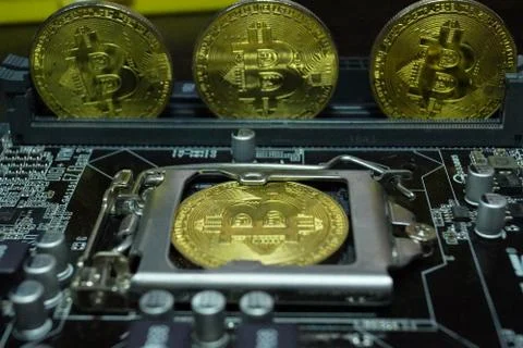 Bitcoin  Stock Photos