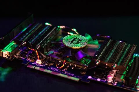 Bitcoin Stock Photos