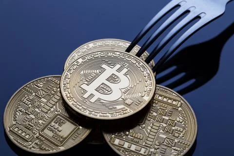 Bitcoin plug Stock Photos