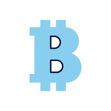 Bitcoin related vector icon Stock Illustration