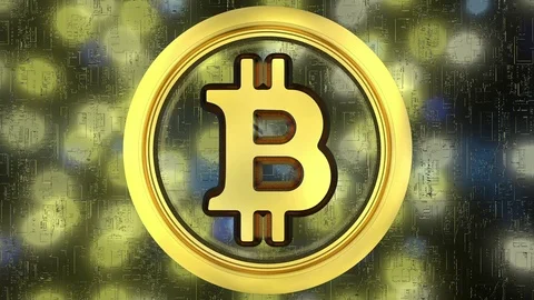 Bitcoin Reveal Stock Footage 81206314