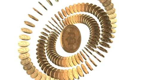 Bitcoin Ring イラスト素材