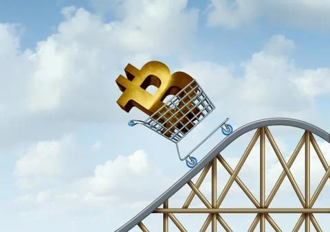 Bitcoin Rise イラスト素材