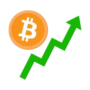 Bitcoin Rise Stock Illustration