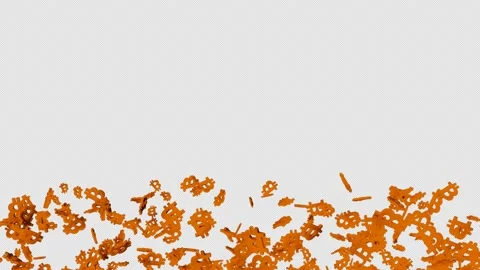 Bitcoin Rising Up (or falling down if reverse) 3D Animation with Alpha channel Stockbeeldmateriaal 139013966