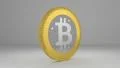 Bitcoin rotating seamless loop HD Footage
