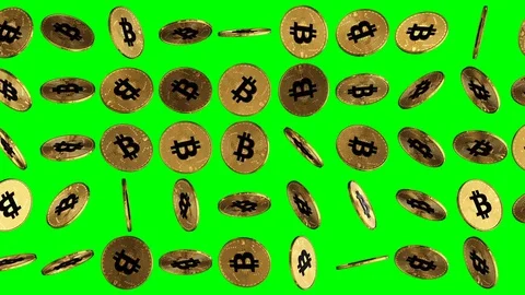 Bitcoin rotation and moving LtoR 1 Stock Footage 82404418