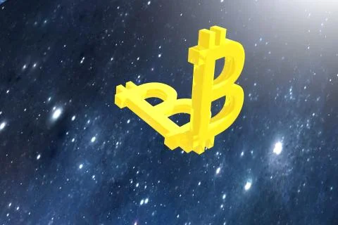 Bitcoin sign 스톡 일러스트