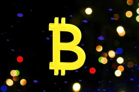 Bitcoin sign 스톡 일러스트