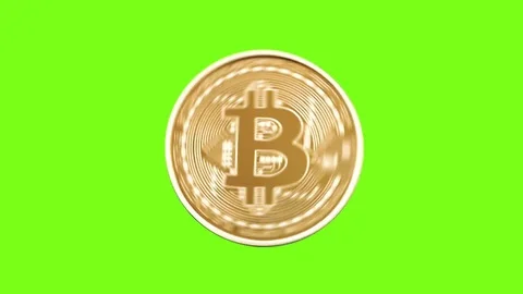 Bitcoin starts shaking and explodes to pieces Stock Footage 77514730