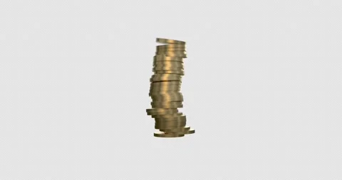 Bitcoin Symbol Animation Stockbeeldmateriaal 153828062