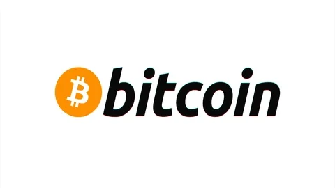 Bitcoin symbol appearing and exploding on the white background. Bitcoin Logo 3D 動画素材 85652172