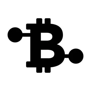 Bitcoin symbol icon vector cryptocurrency for digital asset and wallet Stock Illustration