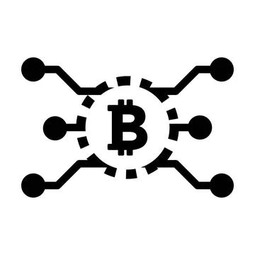 Bitcoin symbol icon vector cryptocurrency for digital asset and wallet Stock Illustration
