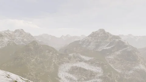 Bitcoin Symbol on Mountain Concept 4K Animation, 3D Rendering Stock Footage 122247877