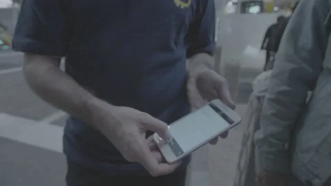 Bitcoin transaction mobile close2 Stock Footage 148172955