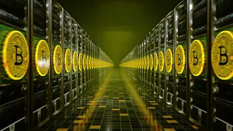 Bitcoin tunnel Stock Footage 282561804