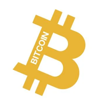 Bitcoin vector icon .Cryptocurrency with huge market capitalization Stock Illustration