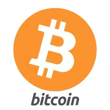 Bitcoin vector icon .Cryptocurrency with huge market capitalization Stock Illustration