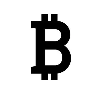 Bitcoin vector logo Stock Illustration