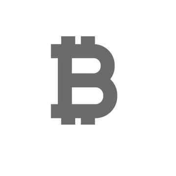 Bitcoin vector logo Stock Illustration
