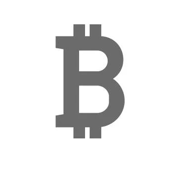 Bitcoin vector logo Stock Illustration