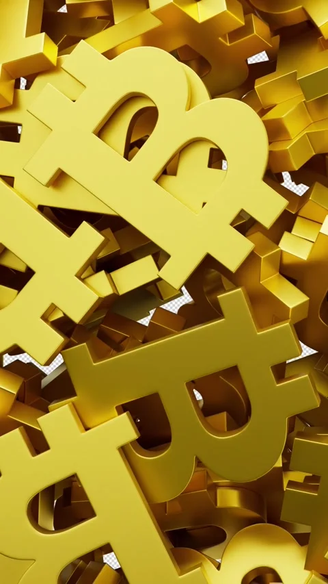 Bitcoin video transition Stock Footage 331146470