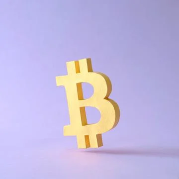 Bitcoin is the virtual cryptocurrency of the Internet and the modern economy  Stock Photos