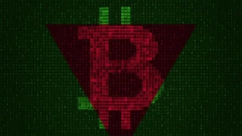 Bitcoin Volatility Loop Stock-Footage 85448048