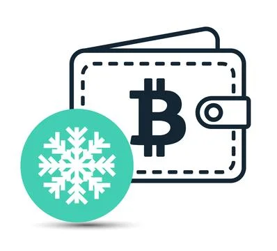 Bitcoin Wallet Stock Illustration