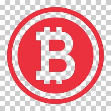 Bitcoin web coin, internet electronic crypto design symbol, digital pay vecto Stock Illustration