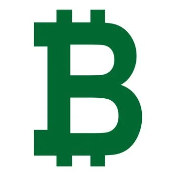 Bitcoin web coin, internet electronic crypto design symbol, digital pay vecto Stock Illustration