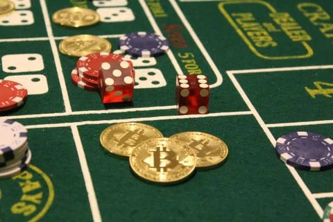 Bitcoin_casino_2 Stock Photos