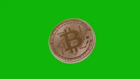 BITCOINchromakey Video stock 168578409
