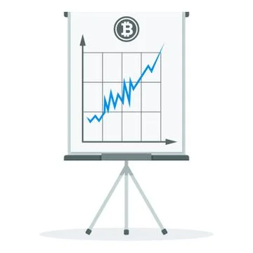 Bitcoine quotation concept Stock Illustration