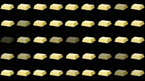 Bitcoing is Digital Gold Vídeo Stock 131334354