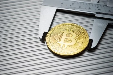 Bitcoins concept view 写真素材